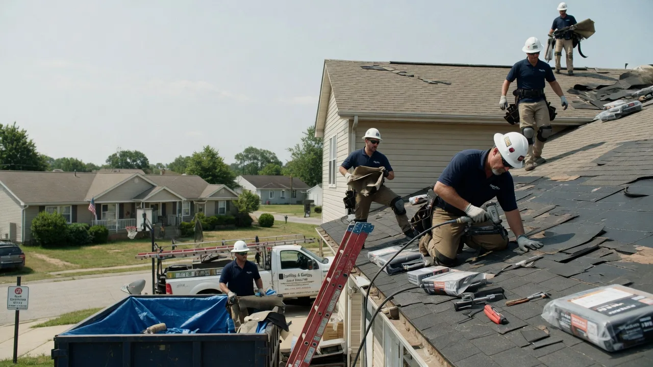 Roof Replacement in Lincolnville, KS near me